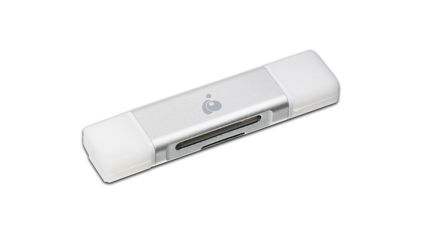 Iogear Usb-C 2-In-1 Sd Card Reader - W/Usb Type A - Sdxc - Sdhc - Sd - Mmc - Rs-Mmc - Micro Sdxc - Micro Sd - Micro Sdhc Card -