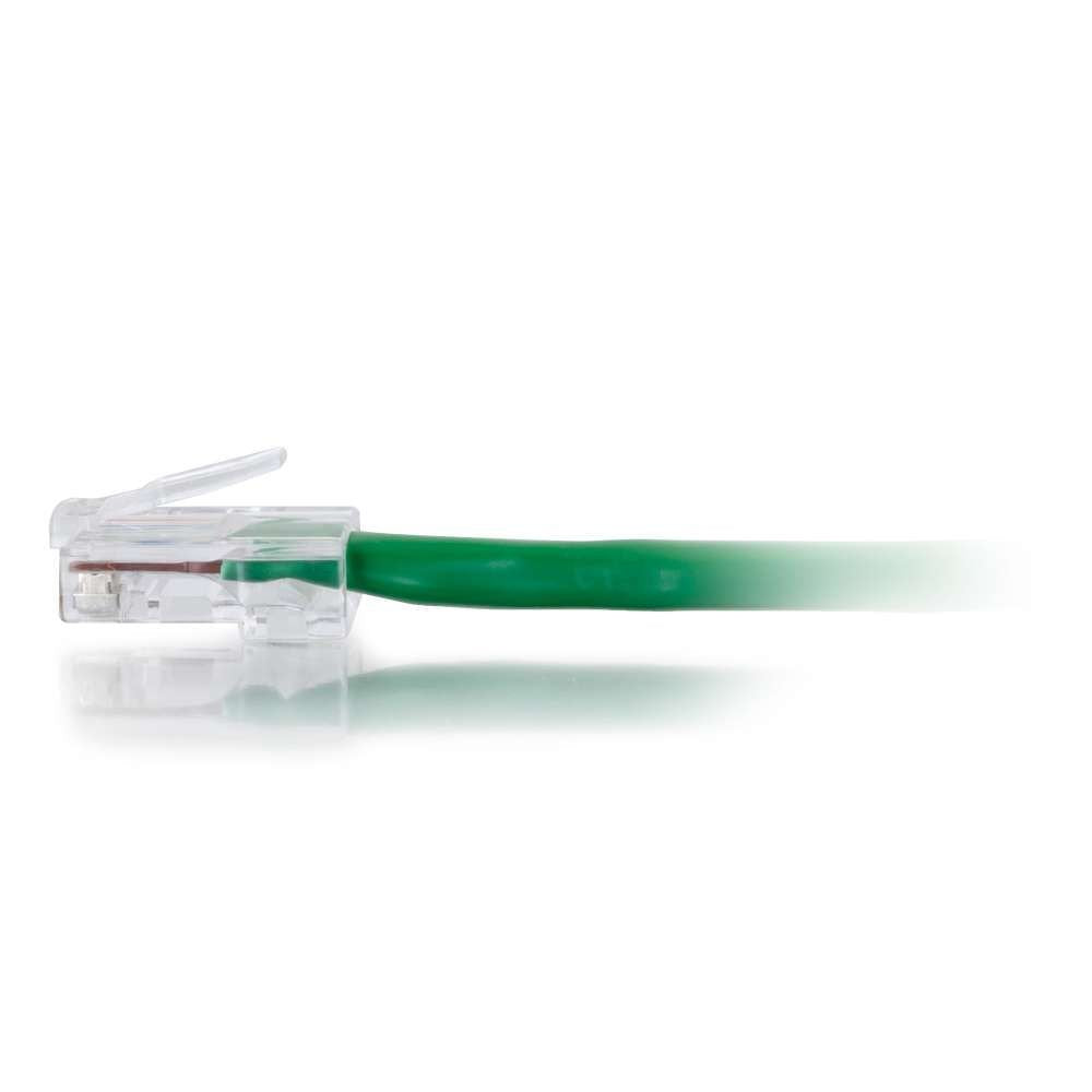 C2G 00964 Cat6 Cable   Non Booted Unshielded Ethernet Network Patch Cable, Green (6 Inch)