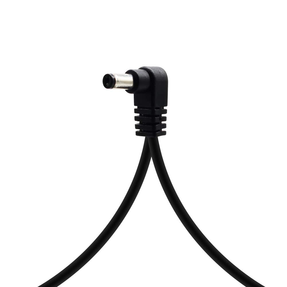 Sonicake 9V Dc 5 Way Daisy Chain Cable Right Angle Plug Daisy Chain Power Cable For Guitar Effects Pedal
