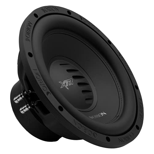 Orion Xtr Subwoofer Dvc 4 Ohm Max Music Power Watts Subwoofer Black Speaker Car Stereo Bass Woofers (Xtr124D, 12 Inch - Dvc 4 Oh