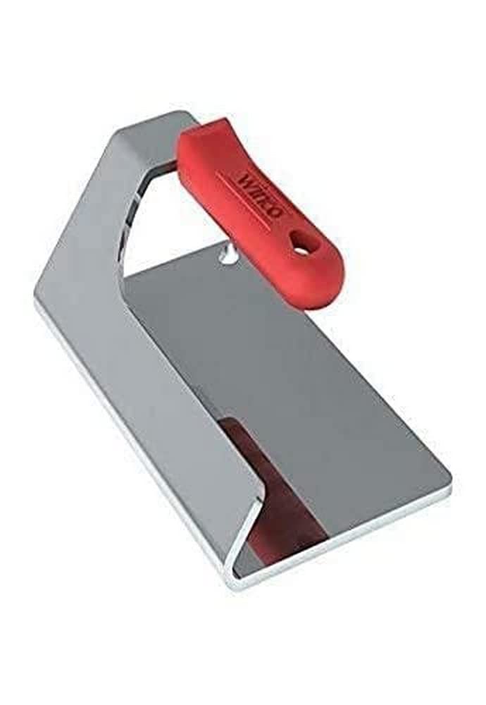 Winco Sws 74 Silicone Sleeve, Patty Meat Grill, Steak Weight Press, 4L X 7 1/2W Inch, Silver