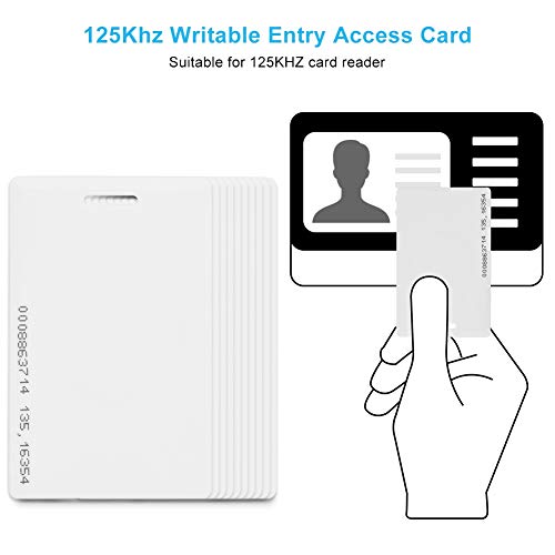 10Pcs 125Khz Rfid Readable Access Card Proximity Door Control Entry Access Card