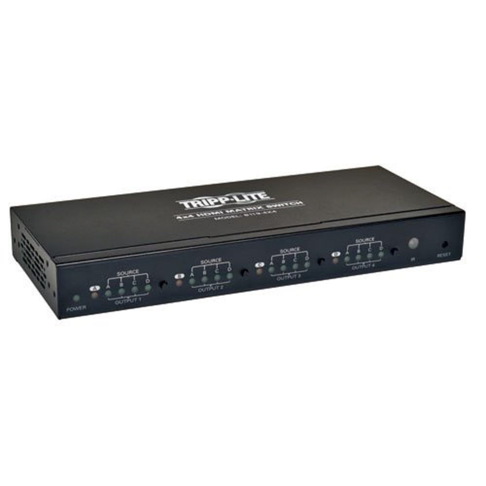 Tripp Lite 4X4 Hdmi Matrix Switch For Video And Audio 1920X1200 At 60Hz / 1080P(B119 4X4)