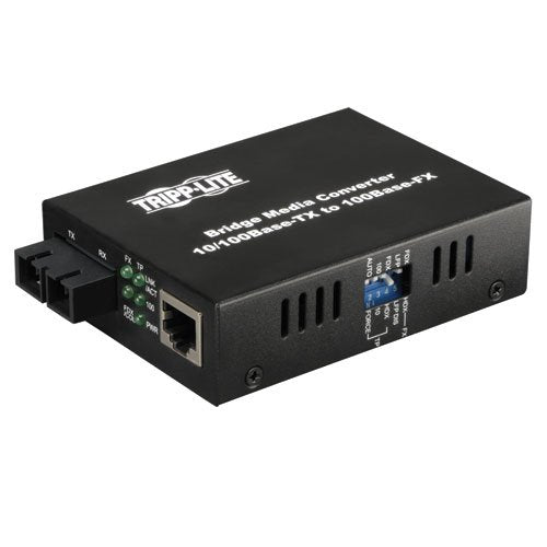 Tripp Lite N784 001 Sc External Multimode Media Converter 10/100 Fx/Tx Sc/Rj45, 2Km, 1300Nm