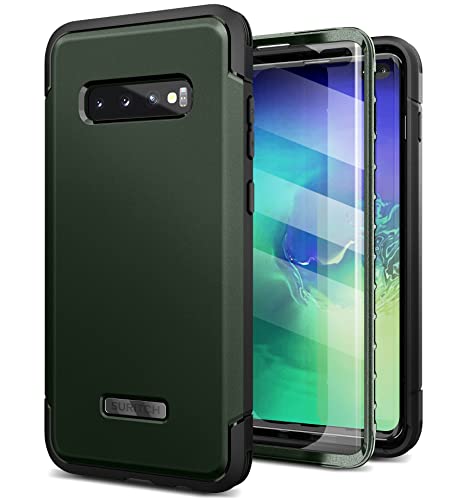 Suritch For Samsung Galaxy S10 Plus Case, [Built-In Screen Protector] 360