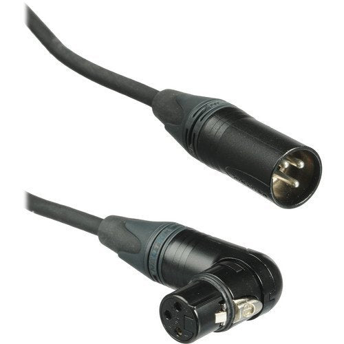 Kopul Premium Performance 3000 Series Xlr M To Angled Xlr F Microphone Cable   1.5' (0.45 M)