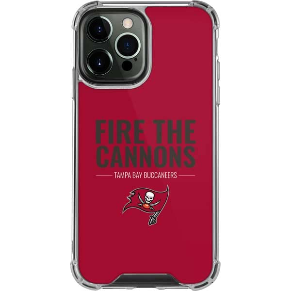 Skinit Clear Phone Case Compatible With Iphone 13 Pro Max   Officially Licensed Nfl Tampa Bay Buccaneers Team Motto Design