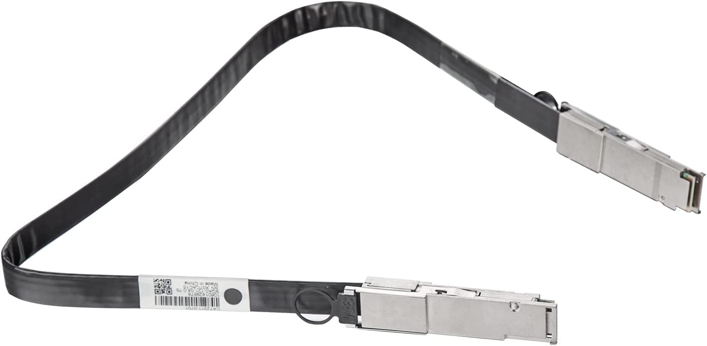 10Gtek 56G Qsfp+ Dac Cable   56Gbase  Passive Direct Attach Copper Twin Axial Flat Cable With 3M Twin Axial Cable Technology For