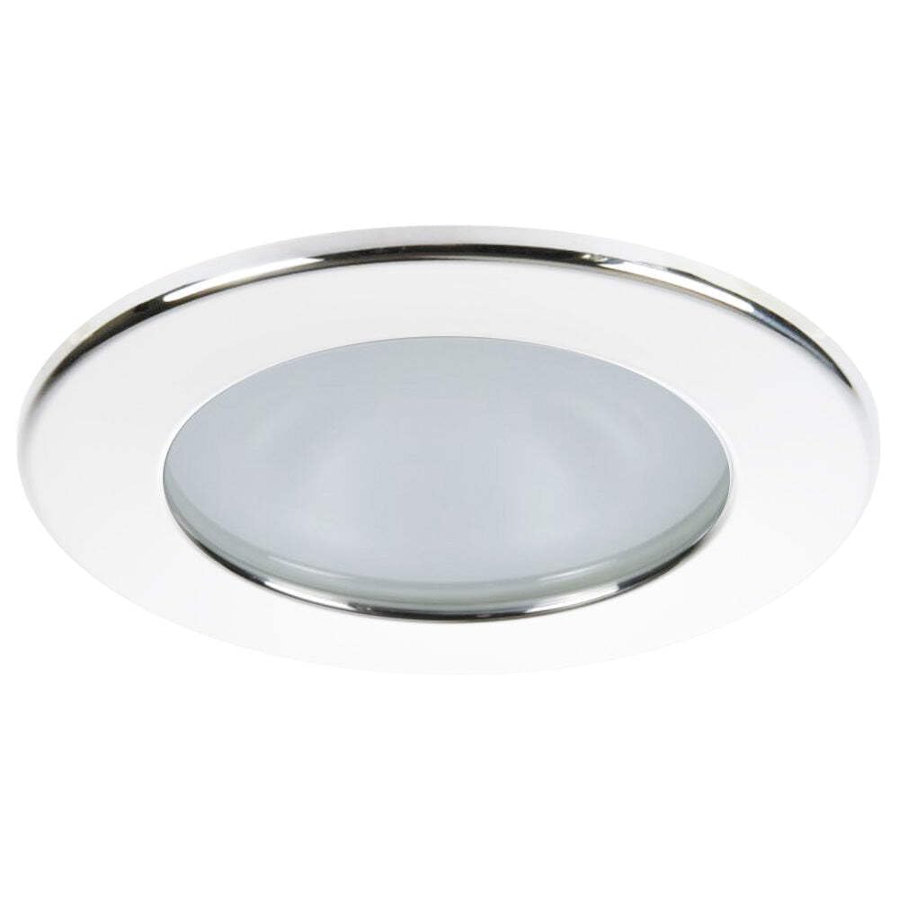 Quick Kai Xp Downlight Led - 4W, Ip66, Screw Mounted - Round White Bezel, Round Warm White Light,WBAUVB00R9VG9WG