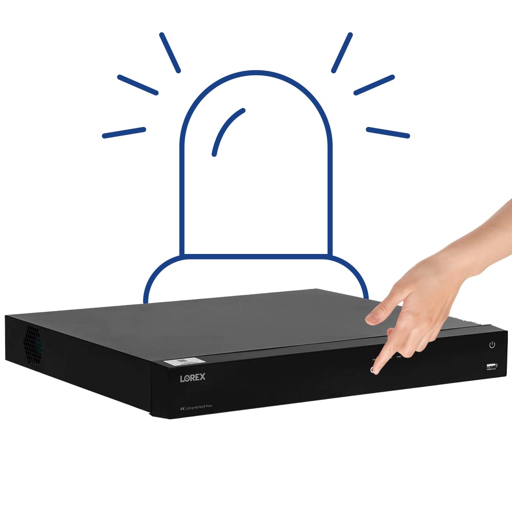 Lorex 4K 16 Camera Capable (Wired/Fusion Wifi) 3Tb Nvr System   Wired + Wireless Connectivity Capability, Remote Viewing, Local Storage & No Fees � Added Protection To Lorex Security Cameras