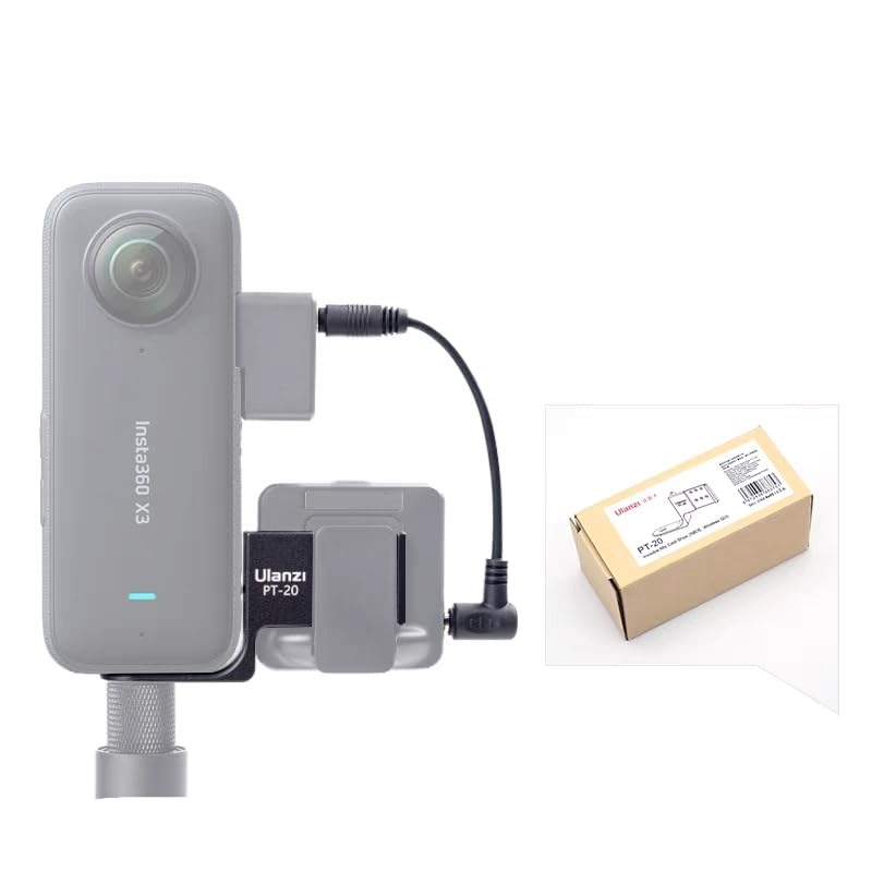 New For Insta360 X3 / One X2 X4 Invisible Mic Cold Shoe For Rode Wireless Go Microphone Holder Ulanzi Pt 20