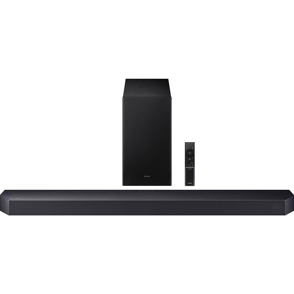 Samsung Hw-Q600F 3.1.2Ch Soundbar And Subwoofer (2025) Q-Symphony Bundle With Swa-9250S Wireless Rear Speaker Kit, Tech Smart Us