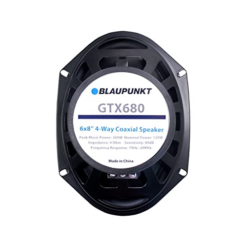 Blaupunkt 6X8 4 Way Speaker 300 Watts Max