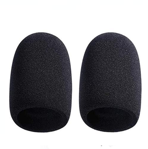 (2Pcs) Pop At2020 Microphone Foam Cover Windscreen Filter Compatible With Audio Technica At2020 Atr2500 At2035 At2050 At4040 Con