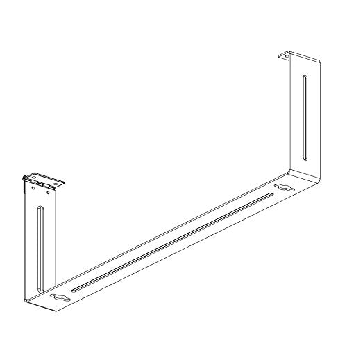 Installerparts 1U Hinged Wall Mount Bracket For 12/24 Port Patch Panel   19 Inch Wide   Wall Mount Bracket For Data Network Or P