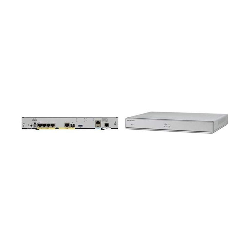 Cisco C1116-4P Integrated Services Router with 4-Gigabit Ethernet (GbE) Ports, 1 VA-DSL (Annex B/J) and GE WAN Router, PoE and P