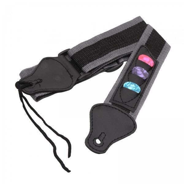 VISTORA 5xGuitar Strap Leisure Adjustable for Classical Guitars Mandolins Bass Guitars
