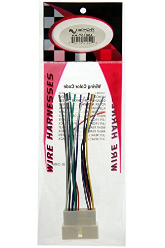 Harmony Audio Compatible With 2005 10 Kia Sportage Ha 701004 Factory Stereo To Aftermarket Radio Harness Adapter