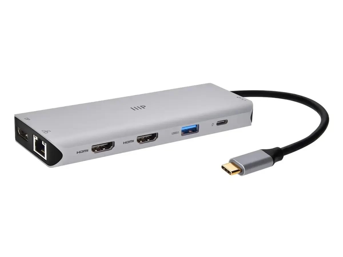 13-In-1 Dual-Hdmi + Dp Mst Dock