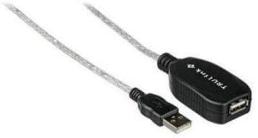 C2G Usb 2.0 A Male To A Female Active Extension Cable   Usb Cable ... (39000)
