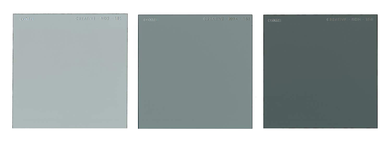 Cokin Square Filter Full Nd Creative Kit - Includes Nd2 (1-Stop), Nd4 (2-Stop), Nd8 (3-Stop) For M (P) Series Holder - 84Mm X 84
