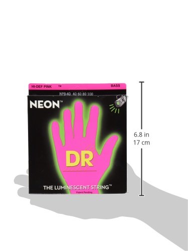 Dr Strings Hi Def Neon Bass Guitar Strings (Npb 40)