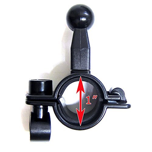 Ramtech Adjustable Bike Gps Handlebar Mount For Bicycle With Bonus Wrist Strap, Compatible With Gps Oregon 200 300 400T 400I 400