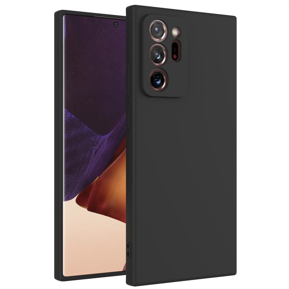 Wogroo For Samsung Galaxy Note 20 Ultra Case Black, Scratch Resistant With Soft Touch, Slim Thin Phone Cover For Samsung Galaxy