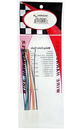 Harmony Audio Ha 707001 Compatible With Mitsubishi Factory Stereo To Aftermarket Radio Harness