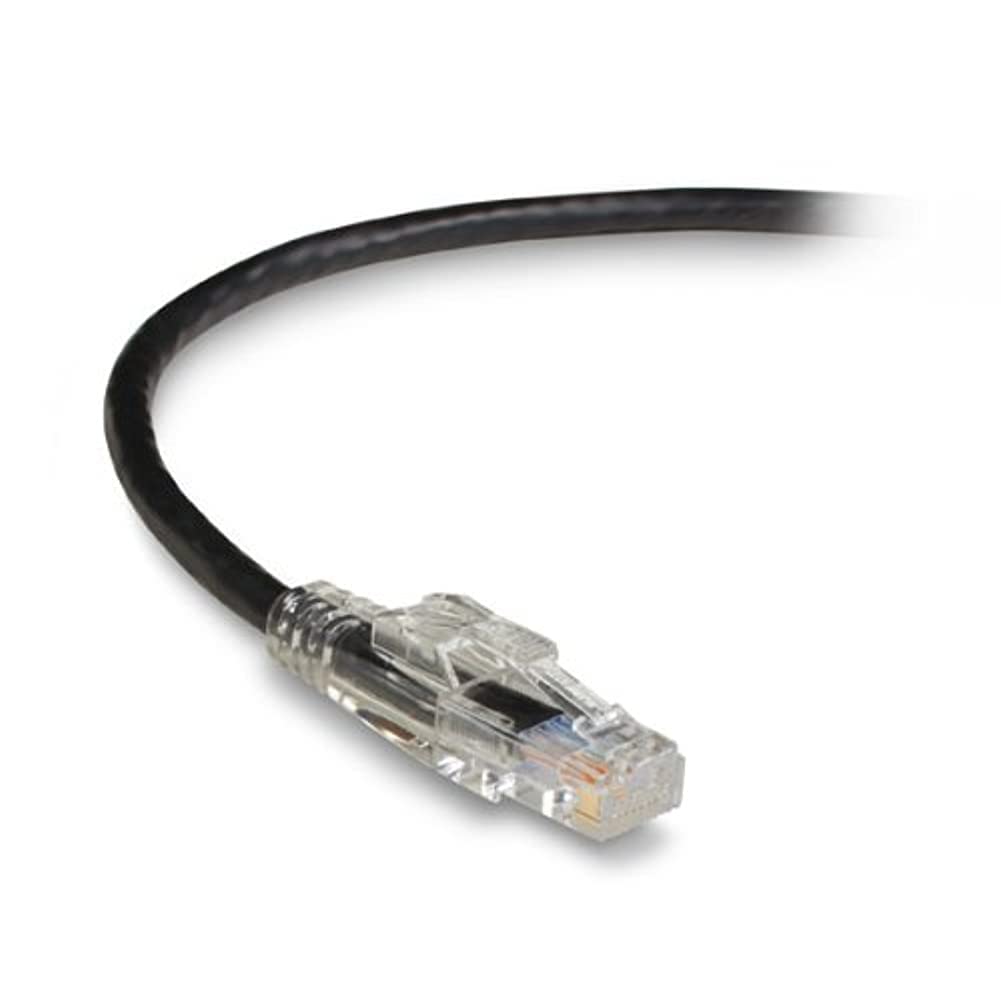 Black Box Network Services Gigatrue 3 Cat6 550 Mhz Lockable Patch Cable (Utp)   Black, 7 Ft. (2.1 M) C6Pc70 Bk 07