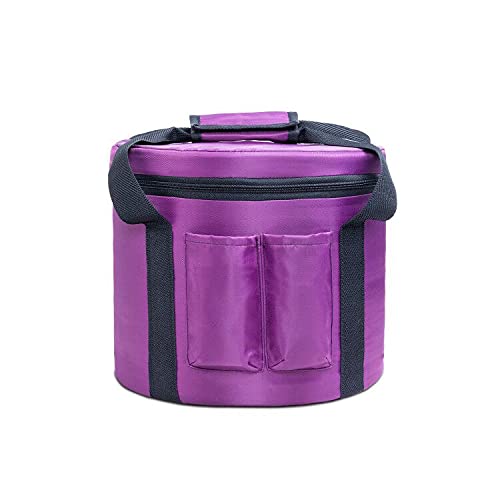 Kvka 8 Inch A Note Third Eye Chakra Rianbow Color Frosted Quartz Crystal Singing Bowl,Suede Stiker,Carrying Case