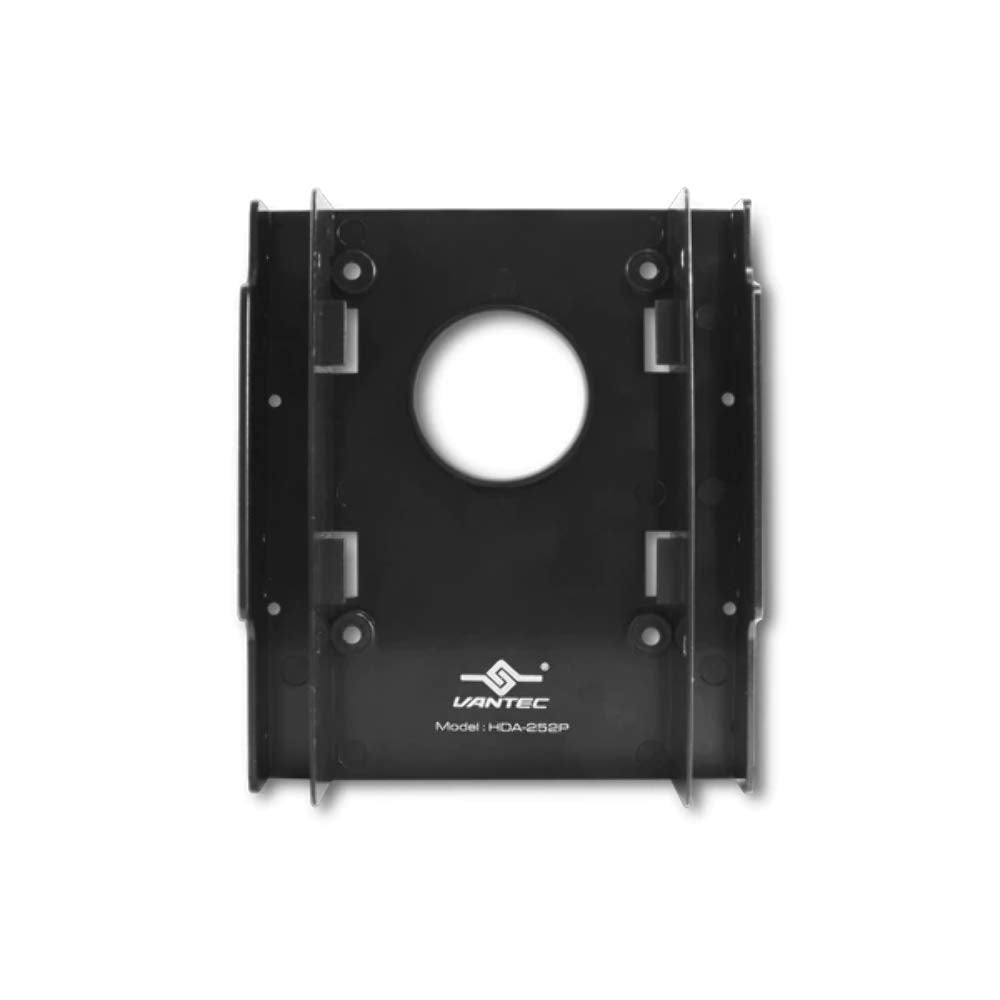 Vantec Dual Hdd/Ssd Bracket (Plastic) For 9.5, 12.5Mm 1.5 Cache 2.5Inch Internal Bare Or Oem Drives Hda252P