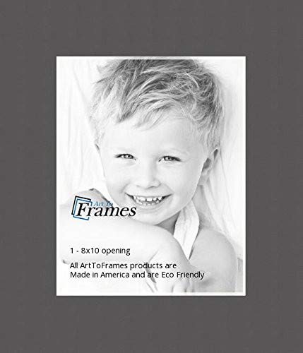 Arttoframes Mat 154 23X28 Charcoal Cinder/Charcoal Mat For Picture Frame, 23X28