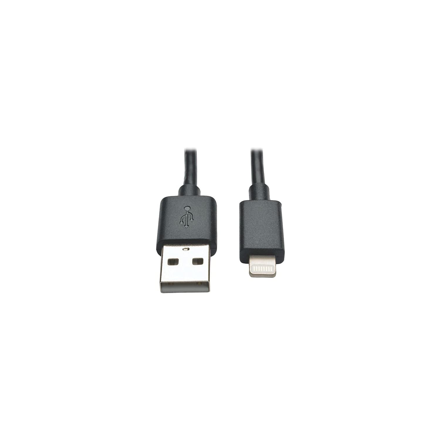 Tripp Lite Apple Mfi Certified 10 Inch Lightning To Usb Cable Sync Charge Iphone/Ipod/Ipad, Bulk 10 Pack   Black (M100 10N Bk 10