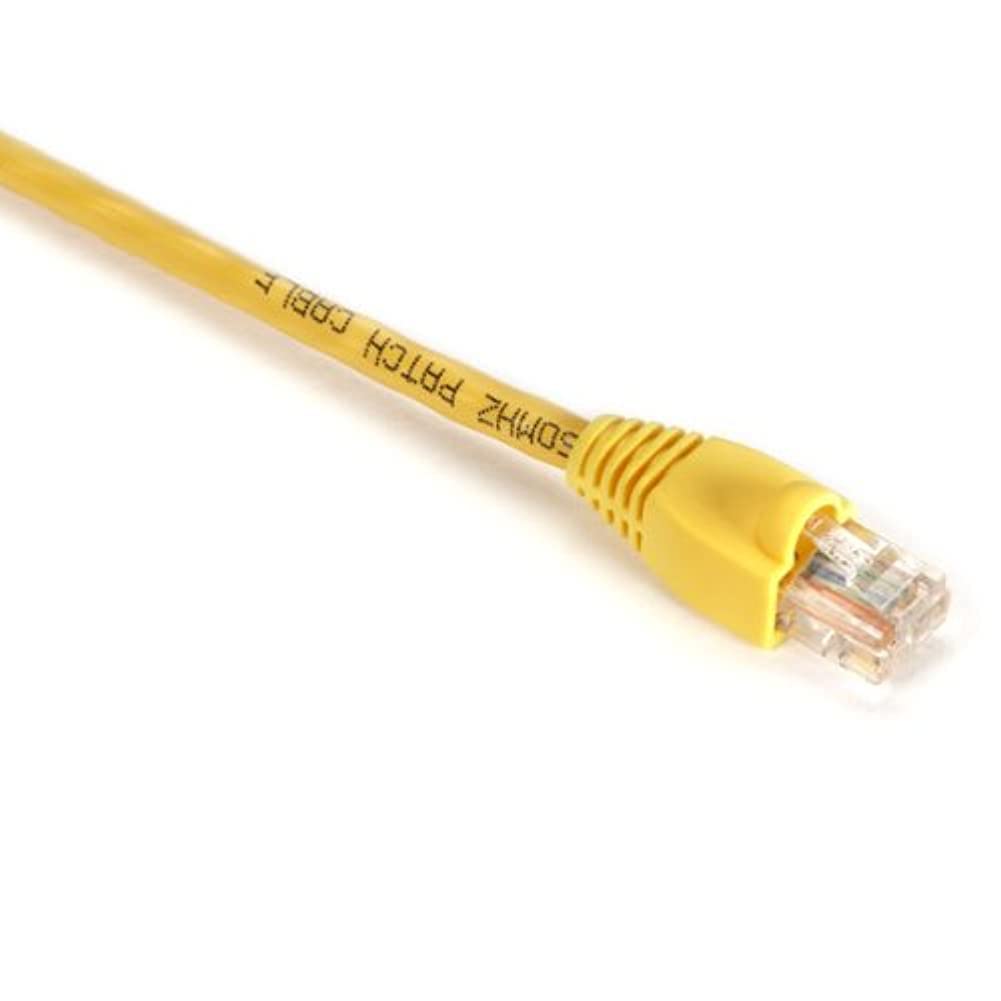 Black Box Cat5E 350 Mhz Snagless Patch Cable Utp Cm Pvc Rj45 M/M Yl 2Ft