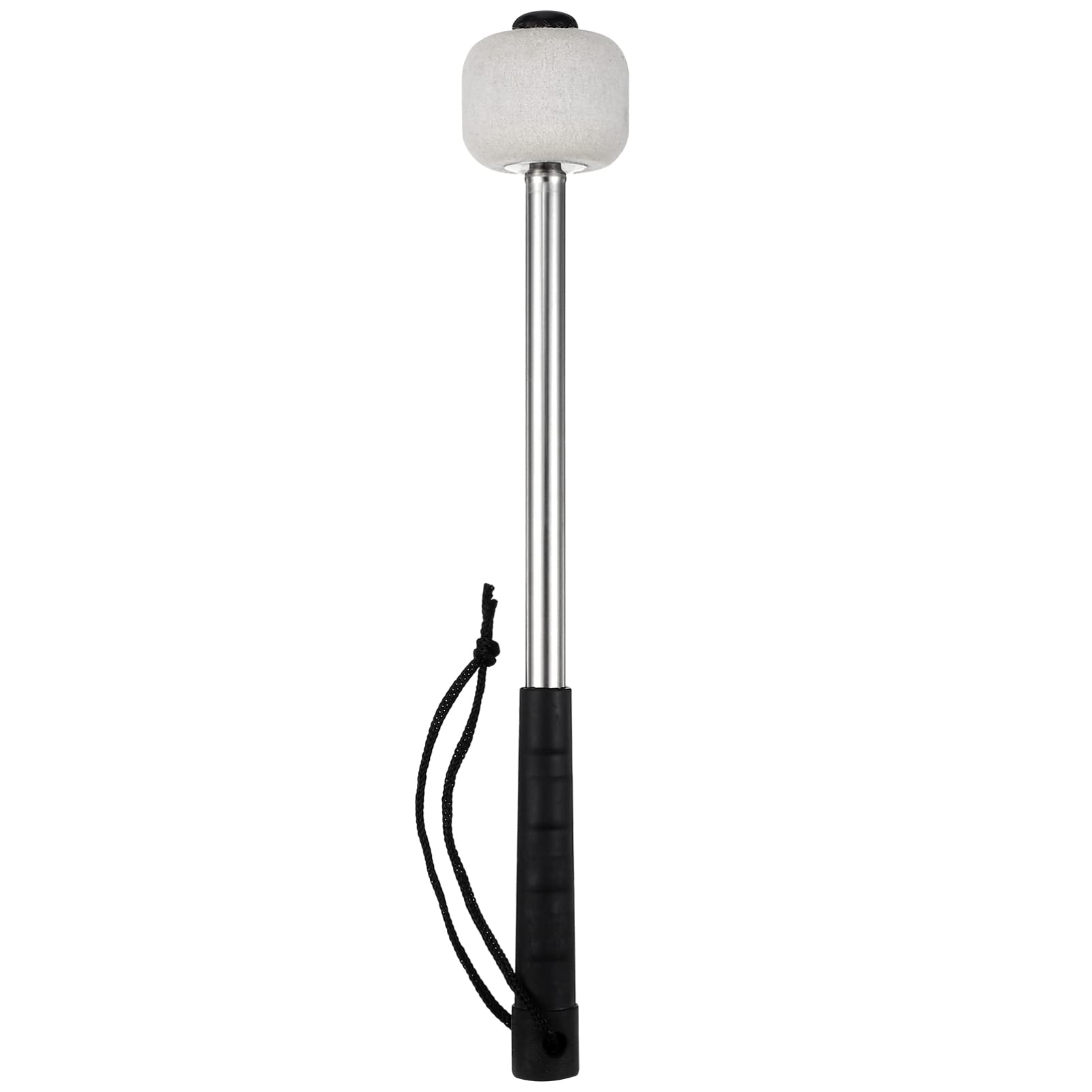 Magiclulu 1 Pcs Durable Bass Drum Mallet Stick With Wool Felt Head Drumstick Classic Felt For Music Lover