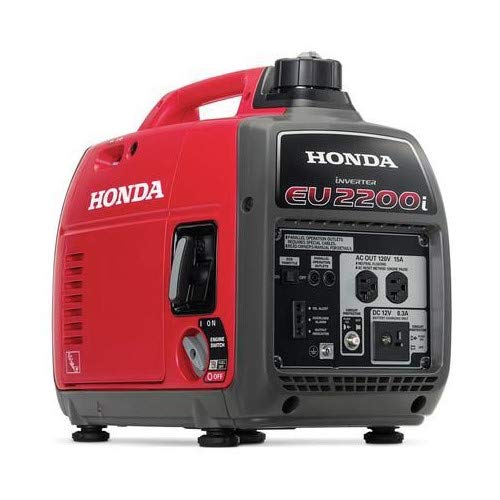 Honda 664240 Eu2200I 2200 Watt Portable Inverter Generator With Co Minder