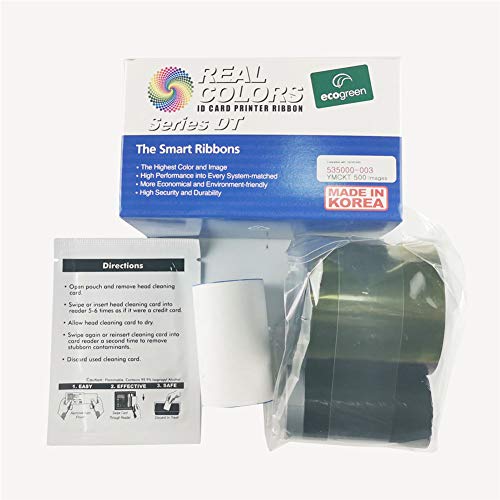Ymckt 535000 003 Color Ribbon For Datacard Cp40 Cp60 Plus 500 Images Replaces 552854 604