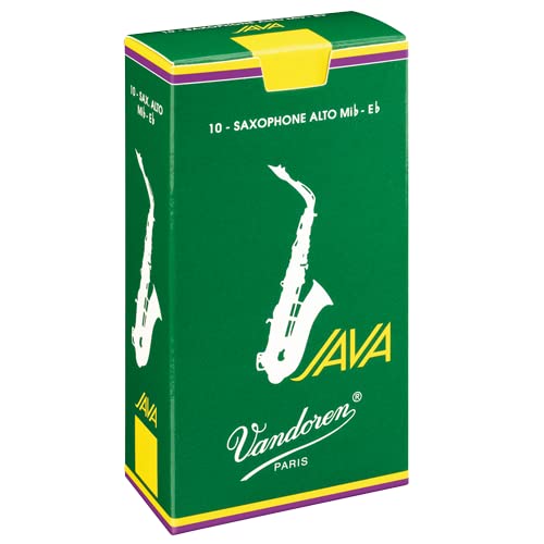 Vandoren Sr2635 Alto Sax Java Reeds Strength 3.5; Box Of 10