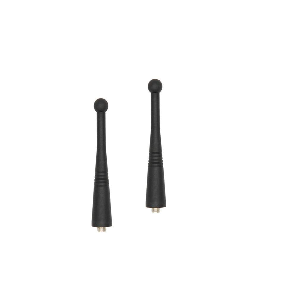 Keyblu Apx 6000/7000/8000 Short Stubby Antenna 764 870Mhz Sma F With 7 800 Gps Compatible With Motorola Apx Radio(2 Pcs)
