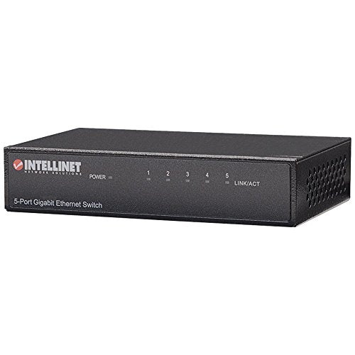 Intellinet Network Solutions 530378 Ethernet Switch   5 Ports