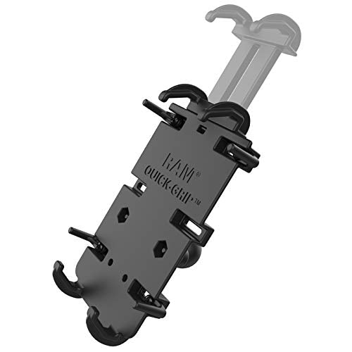 Ram Mounts Quick-Grip Xl Phone Holder With Ball Ram-Hol-Pd4-238Au With B Size 1 Ball