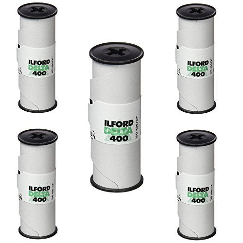 5 Rolls Ilford Delta 400 120 Film
