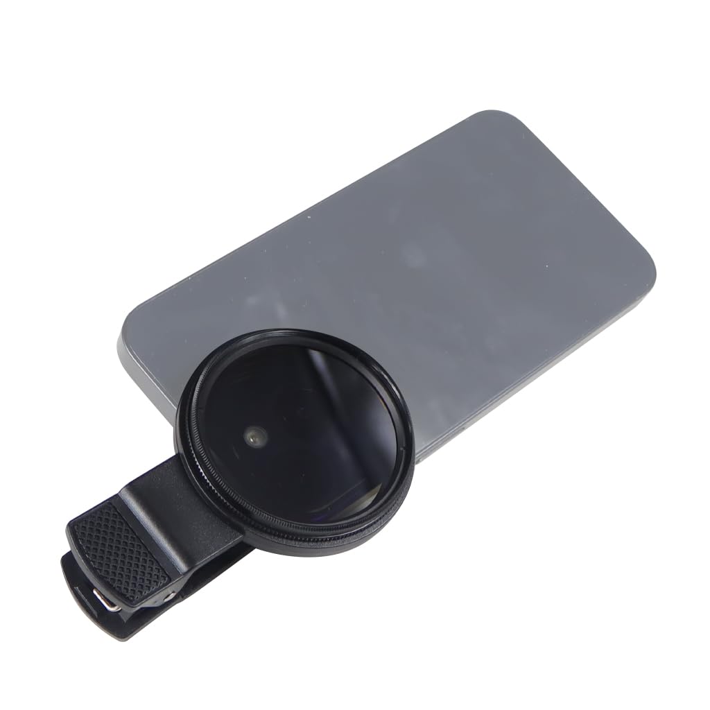 Novelgoal 52Mm Professional Phone Camera Clip With Macro Lens Cpl Star Variable Nd Filter For All Smartphones Aluminum Alloy Thr