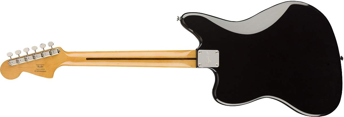 Squier Classic Vibe 70S Jaguar Electric Guitar, With 2-Year Warranty, Black, Laurel Fingerboard