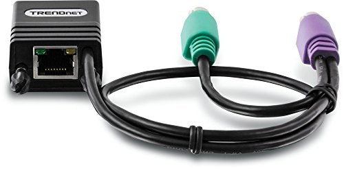 Trendnet Cat5 Ps/2 Server Interface Module, Connects Cat5 Kvm Switch, Ps/2, Vga, Cat5/Cat5E/Cat6, Windows/Linux/Sun, Tk Cat5P