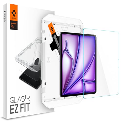Spigen Ez Fit Tempered Glass Screen Protector Guard For Ipad Air 13 Inch M3 (2025), Ipad Air 13 Inch M2 (2024)  1 Pack