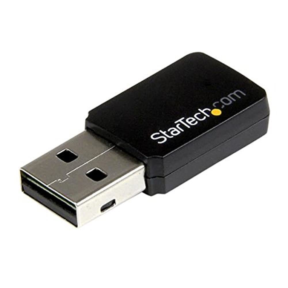 Startech.Com Usb 2.0 Ac600 Mini Dual Band Wireless Ac Network Adapter   1T1R 802.11Ac Wifi Adapter   2.4Ghz / 5Ghz Usb Wireless 