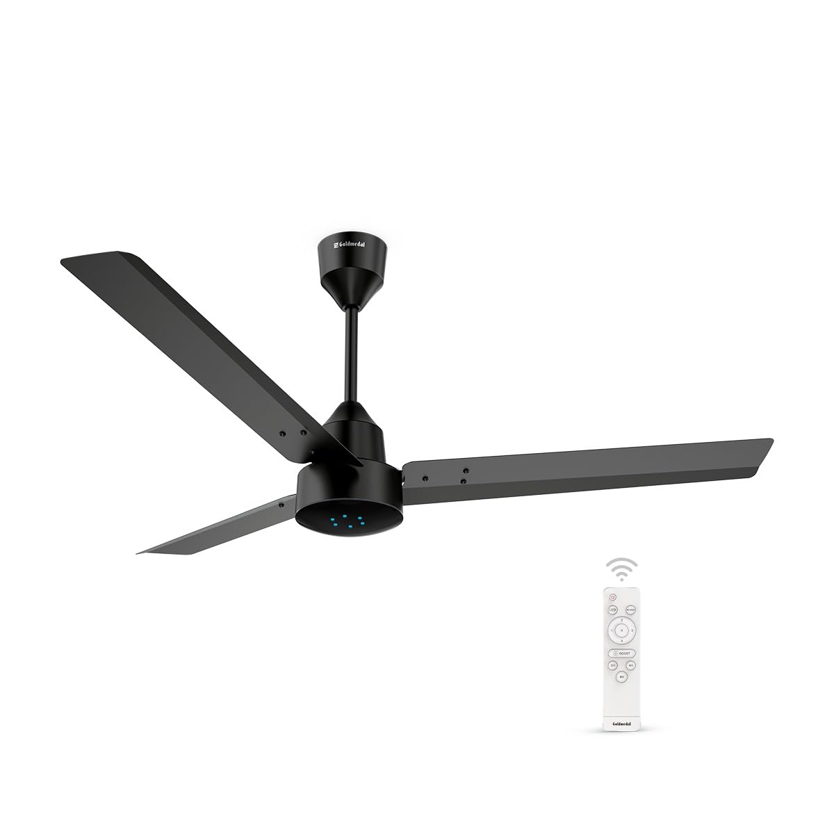 Goldmedal Opus Bldc 1200Mm Bee Certified 5 Star Rated Power Saving Decorative Ceiling Fan | Remote Control |Noiseless Operation