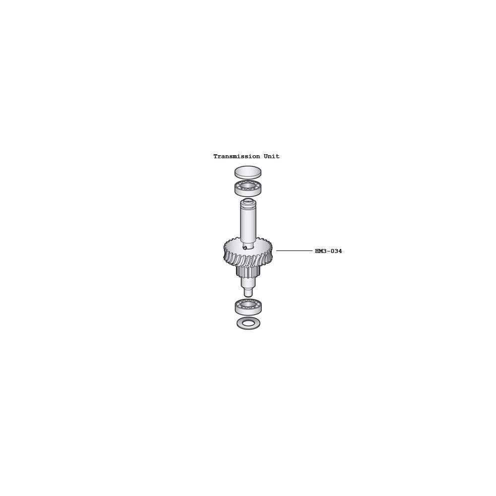 Alfa International Hm3 034 Bronze Gear Worm For D300 Mixers